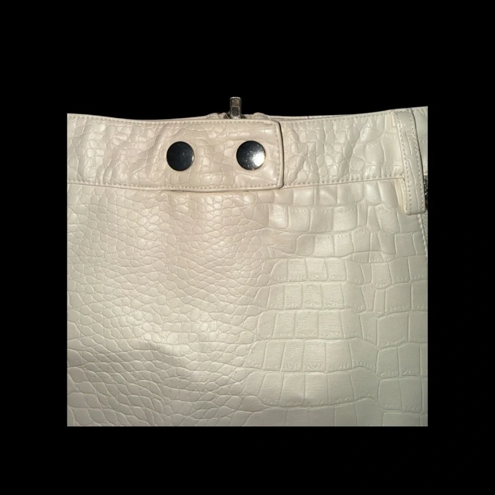 Cream Croc Mini Skirt Y2K Clubwear 2000s Party‎ Fit